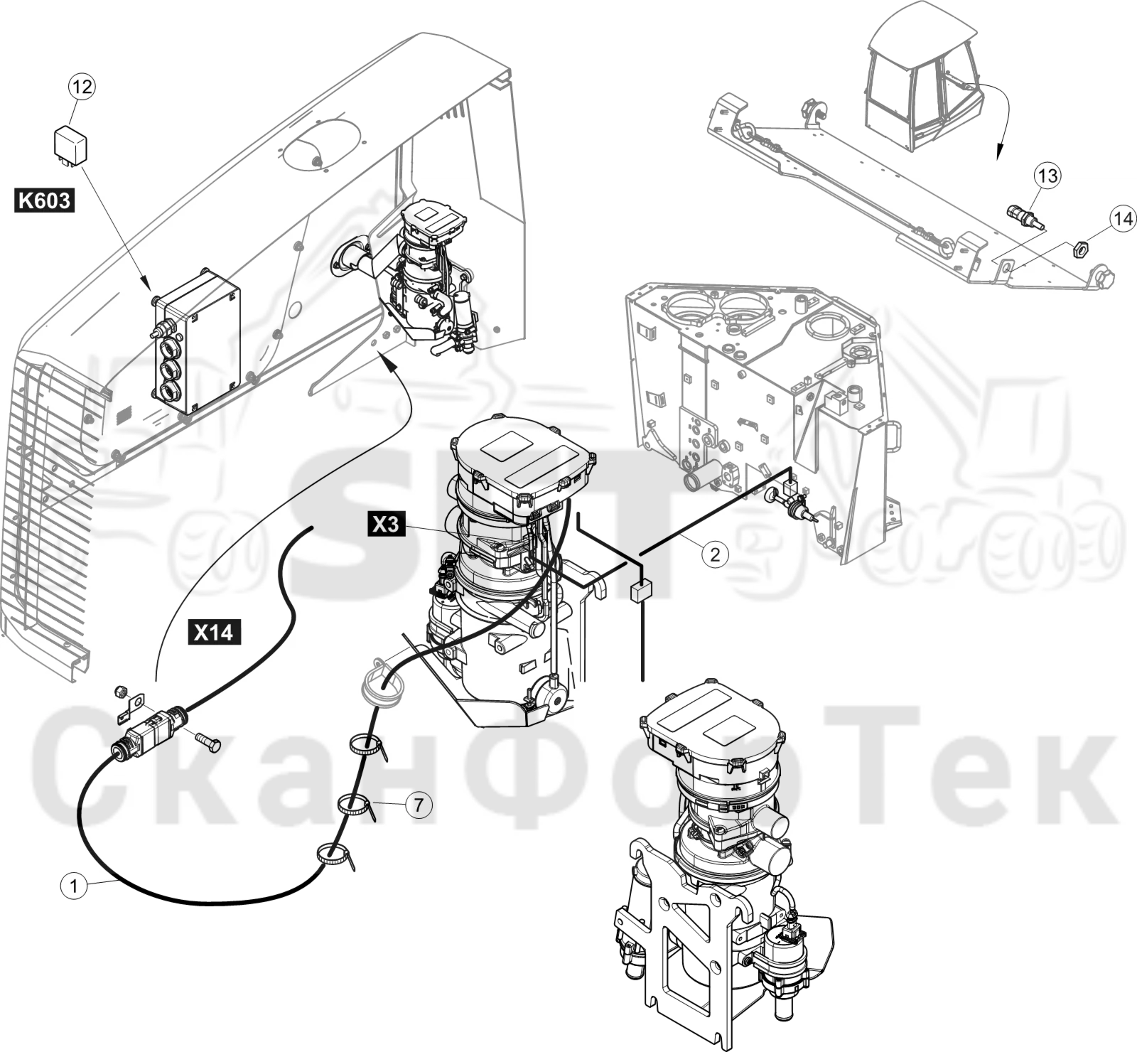 Схема: Комплект электрооборудования