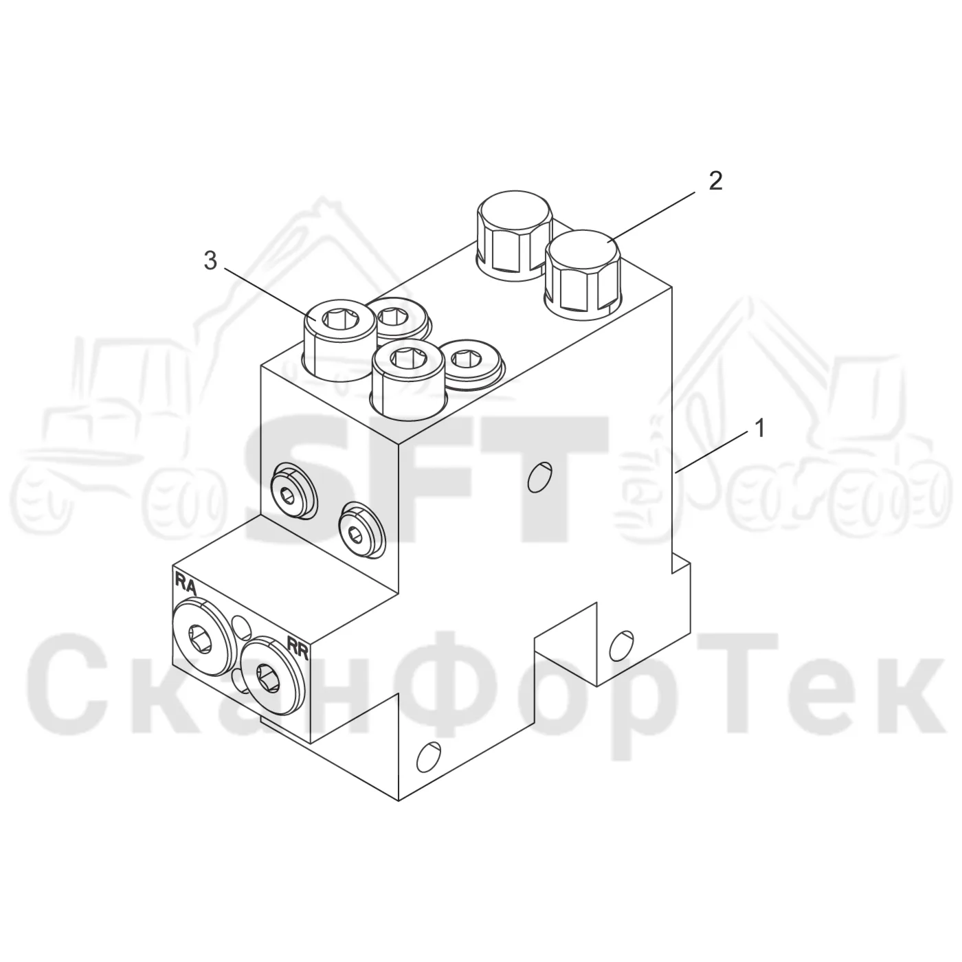 Схема: Functional block K220