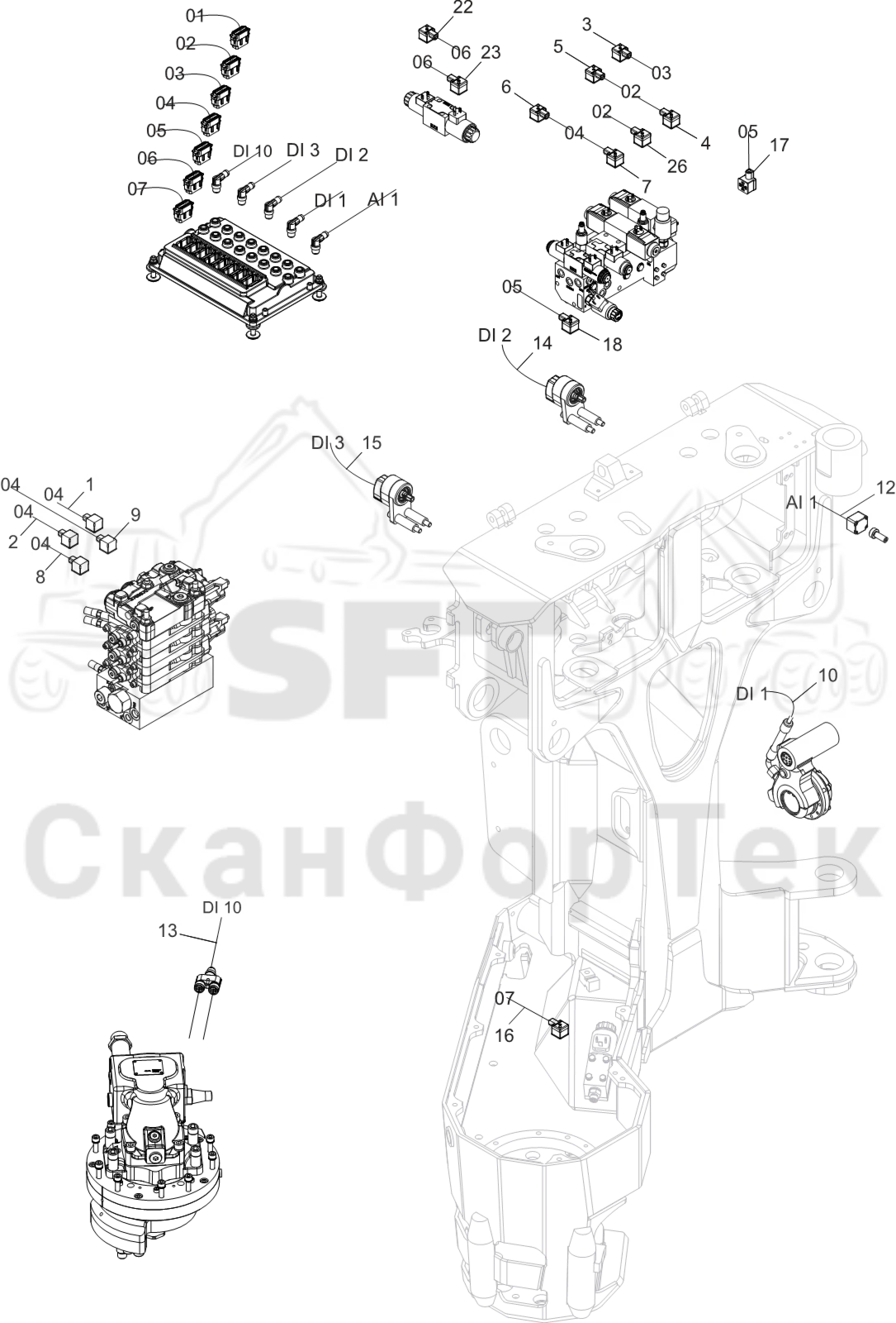 Схема: Комплект электрооборудования