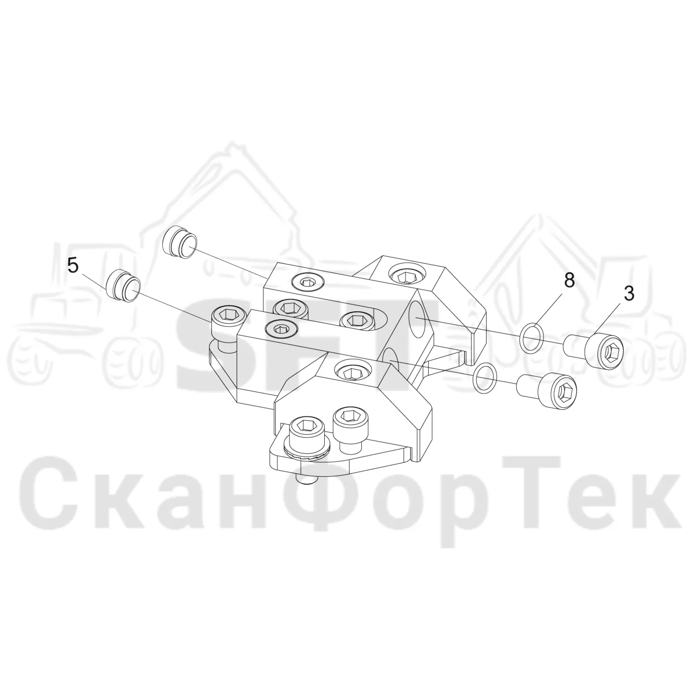 Схема: Блок