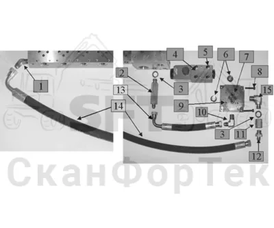 Схема: Предохранительный клапан