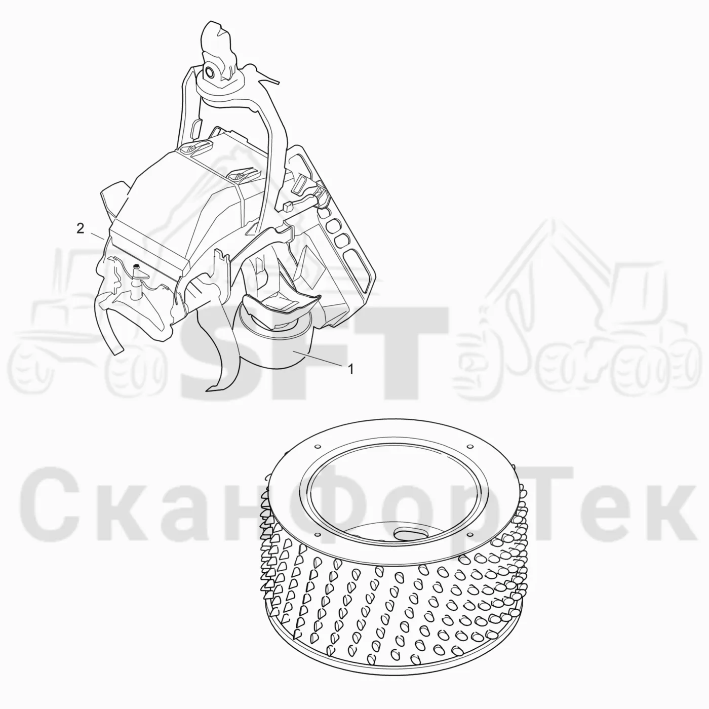 Схема: Подающие ролики VFR 6022 212281-