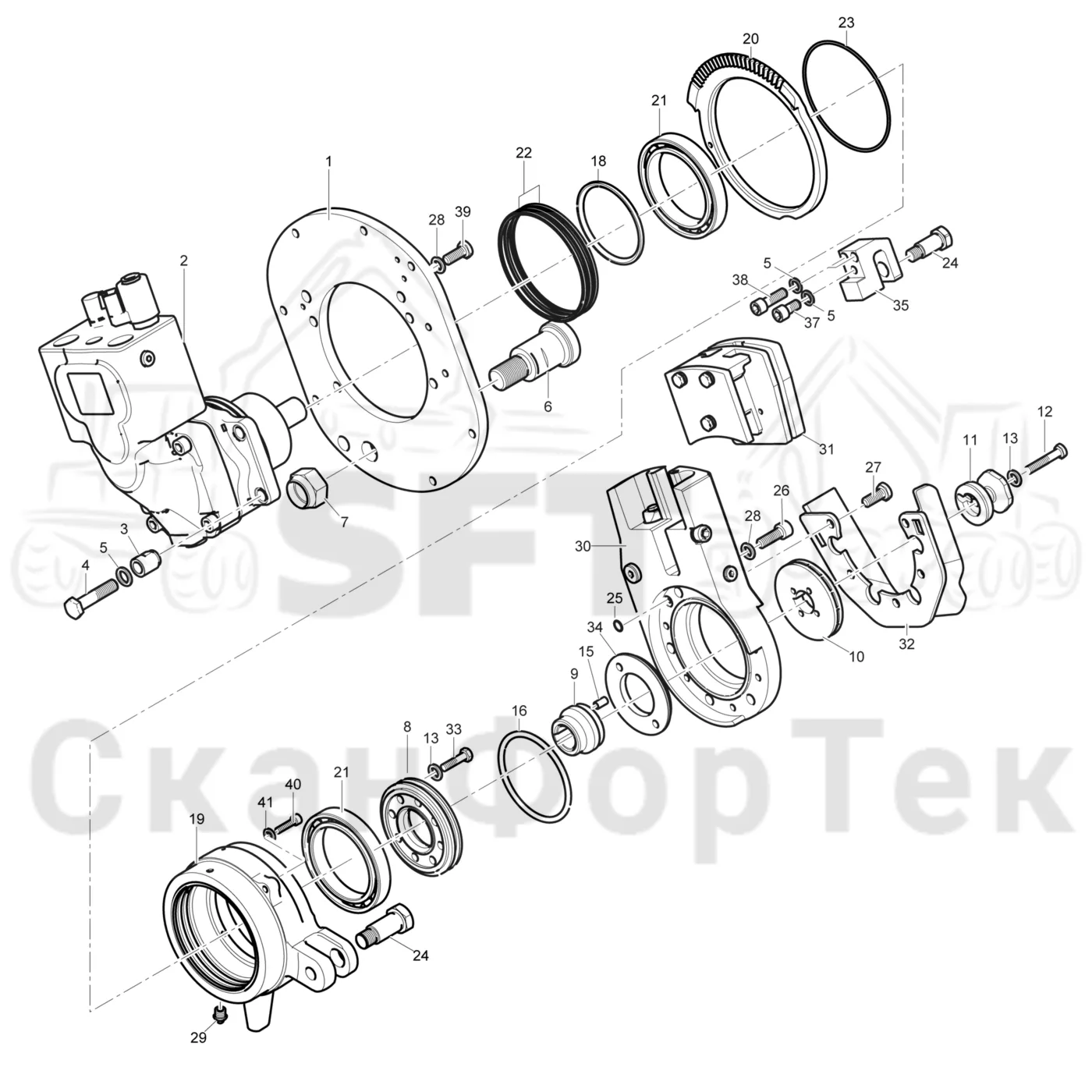 Схема: Устройство резки 3701002440-