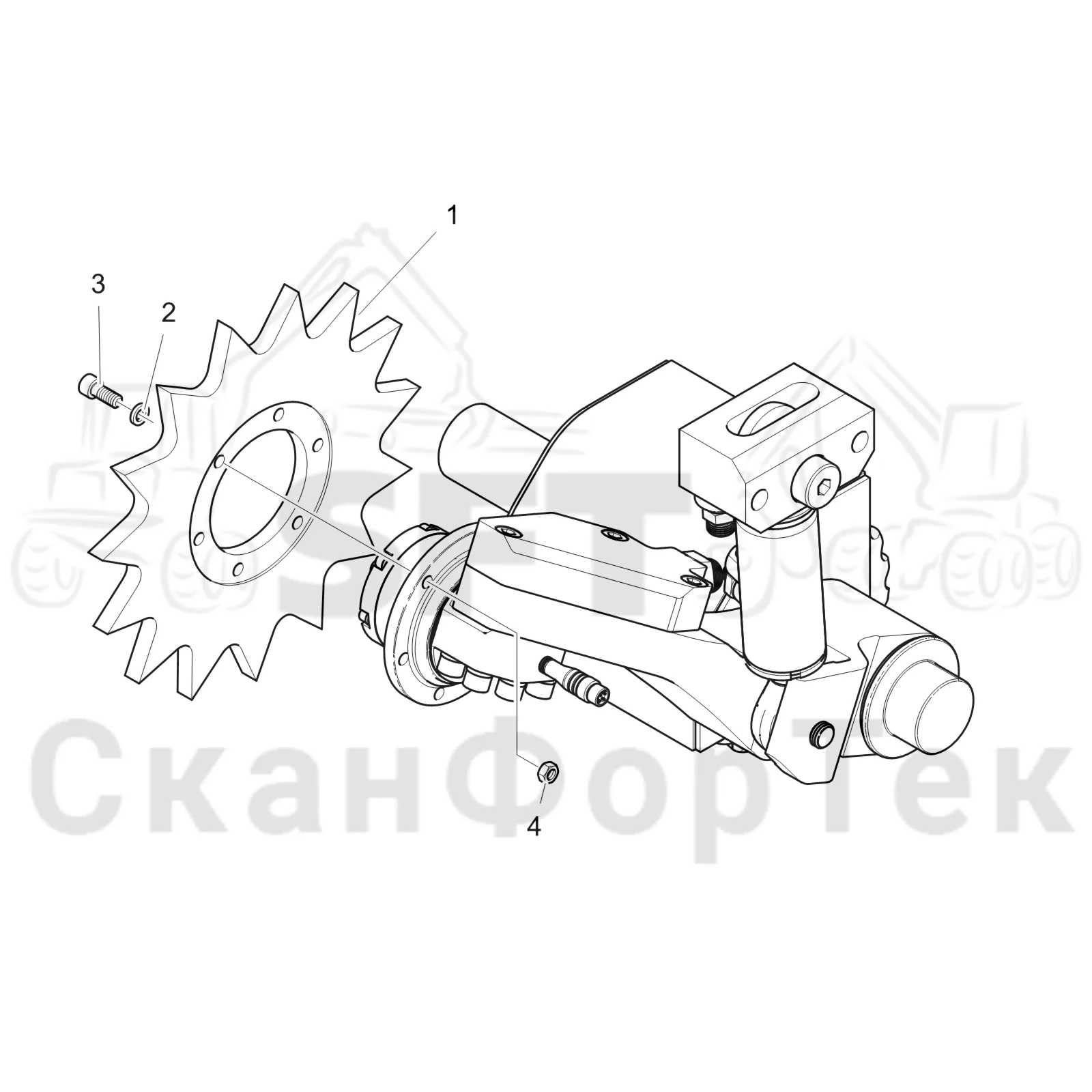 Схема: Мерный ролик