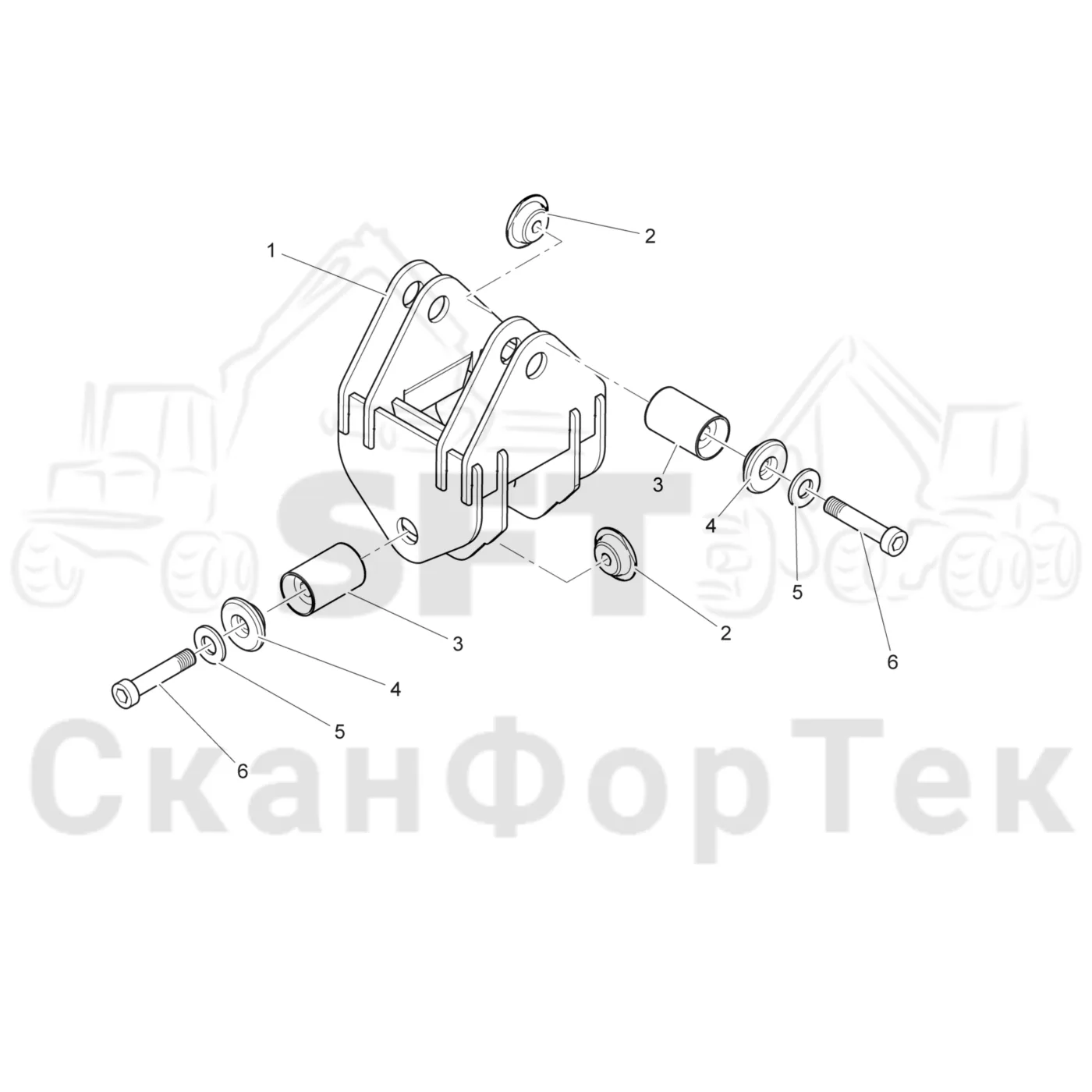 Схема: Тяга
