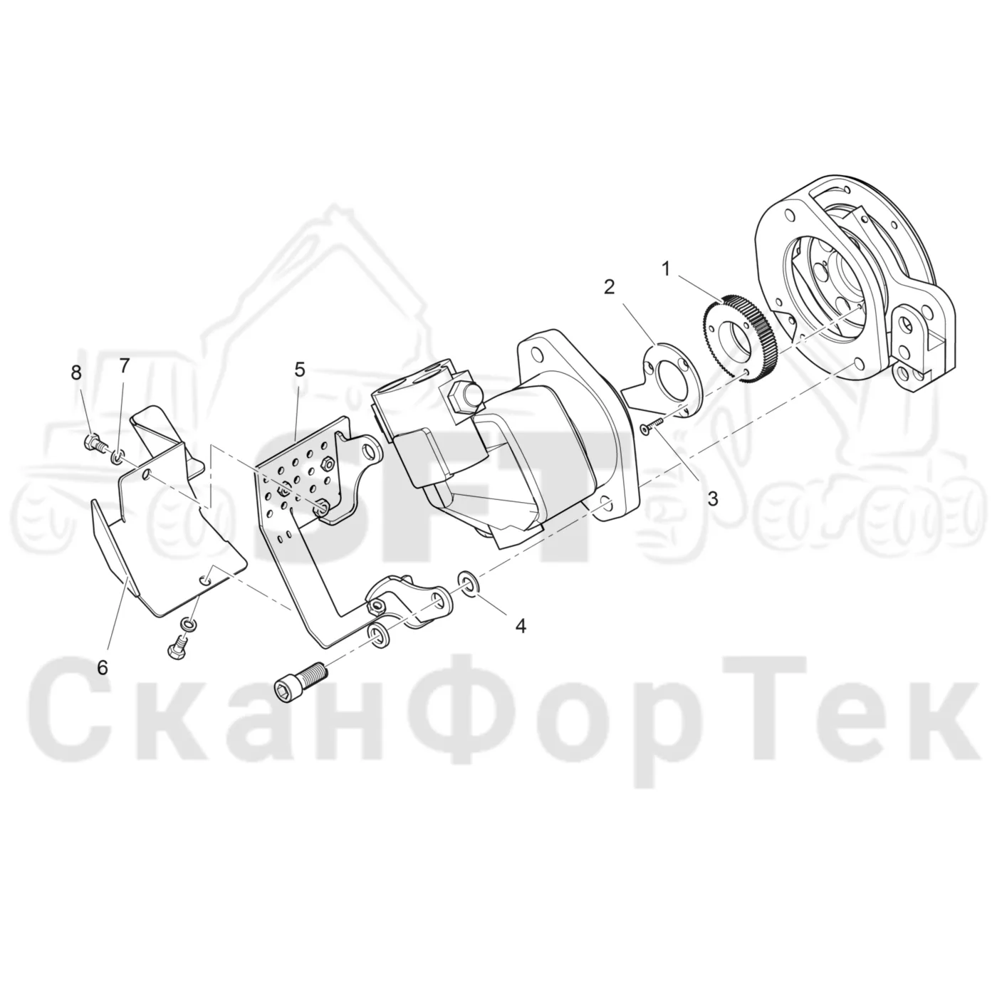 Схема: Управление резкой
