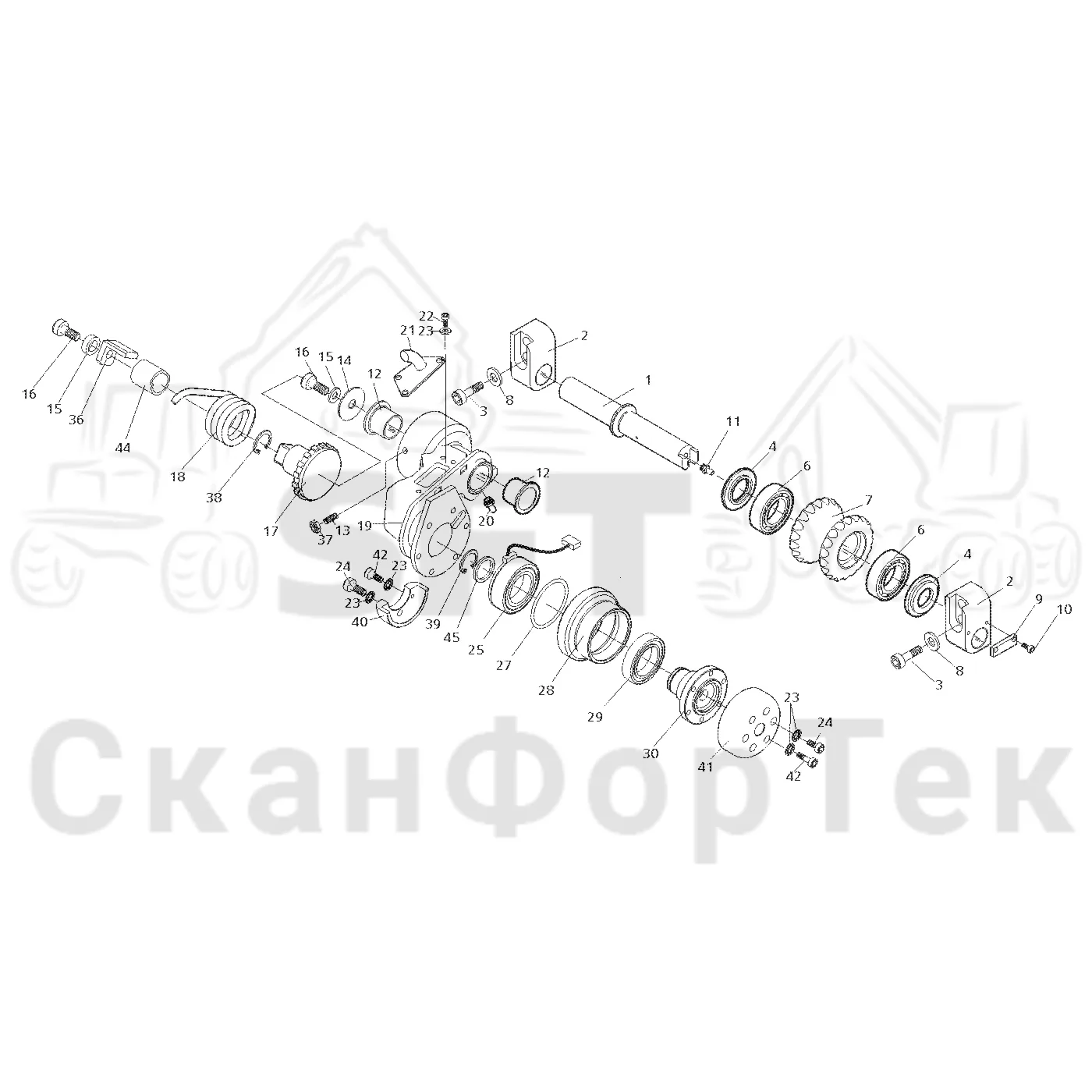 Схема: Измерение длины -112039