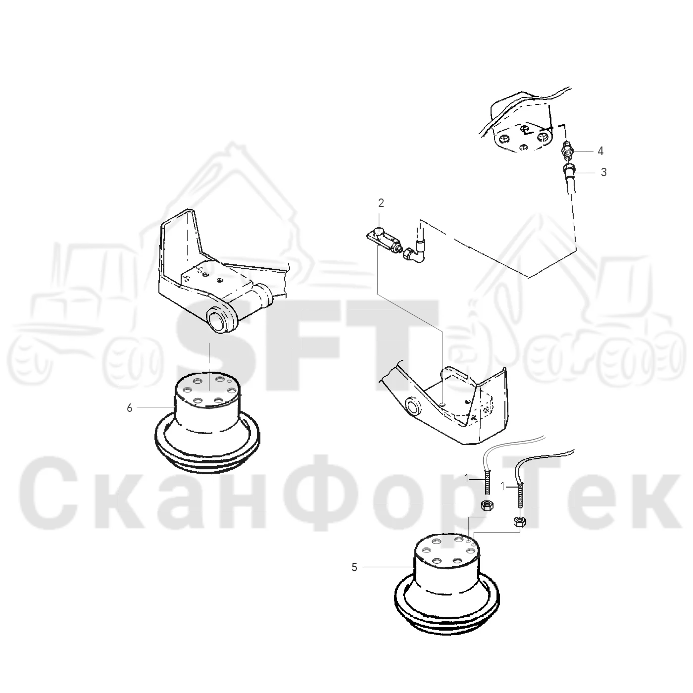 Схема: Электрооборудование измерения длины -33